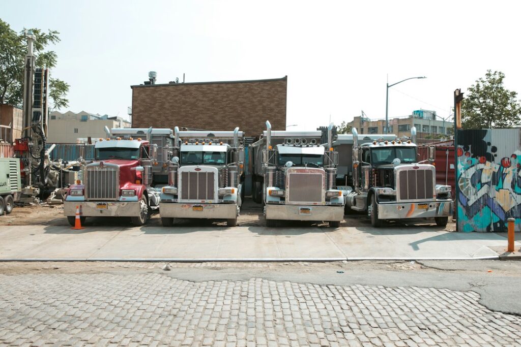 American semi truck illustrating broker liability double brokering risk