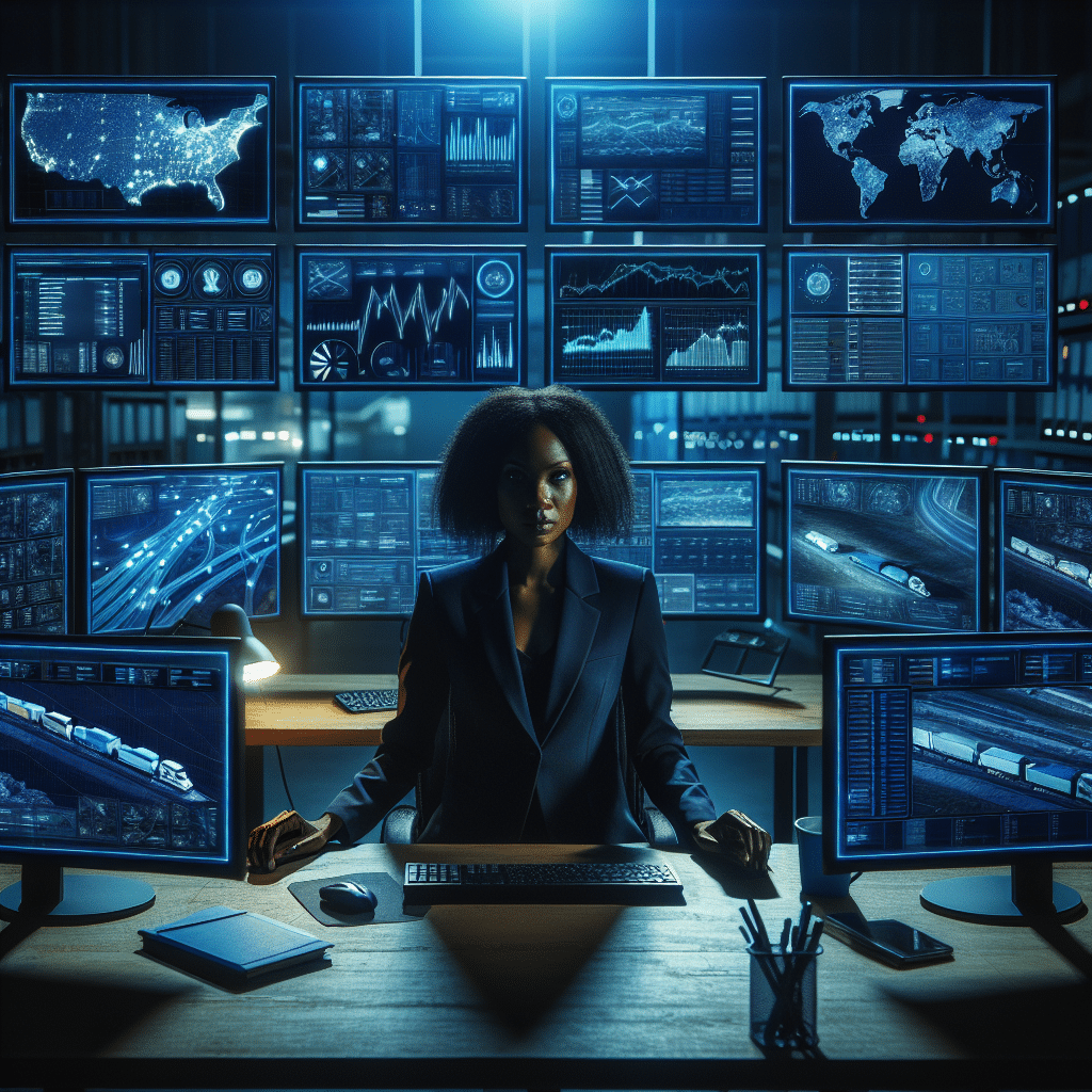 Freight broker navigating top industry challenges including cargo theft and double brokering
