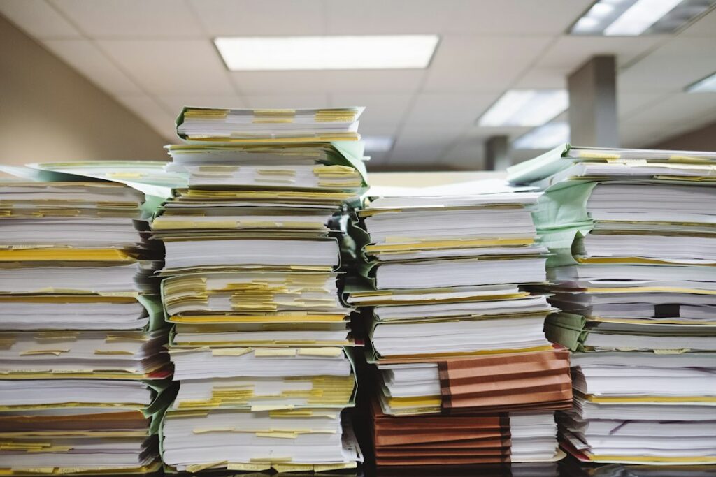 Insurance documents illustrating freight broker insurance coverage